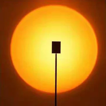 Led Foto Aizpildīt Gaismas Dekori Saulriets Varavīksne Projekcija Galda Galda Lampa Mūsdienu Live/Dzīvojamā Istaba Guļamistaba Atmosfēru Apdare