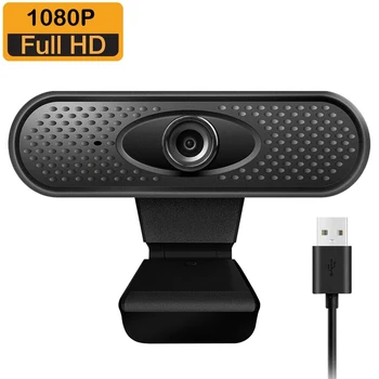 1080P HD tīmekļa Kamera 5MP USB Web Cam, Datoru Kameras Web Kameras Datoru PC Ar Mikrofons Webcam Mājas Birojs