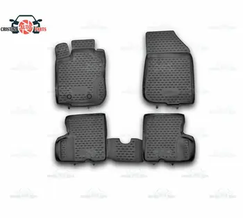 Par Renault Duster 2010-2018 grīdas paklāji, grīdsegas, kas nav slīdēšanas poliuretāna netīrumiem aizsardzības apdares interjera car styling piederumi