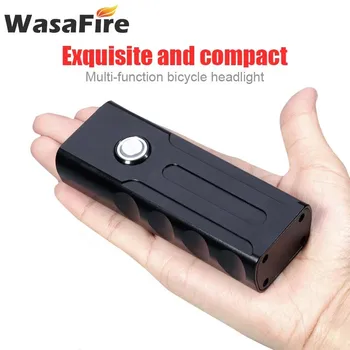 WasaFire 3T6 LED Priekšējais Velosipēda Gaismas USB Lādējamu Velosipēds Gaismas Velosipēdu Lukturu MTB Lukturīti, Āra Nakts Izjādes