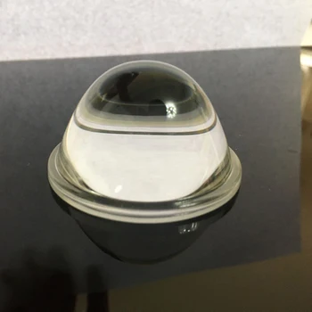 Diametrs 50 Leņķis 40 High power LED Borsilikāta stikla Objektīva Tālummaiņa, LED Zibspuldze Lāpu Velosipēdu galvas lampas uzmanības centrā projektoru