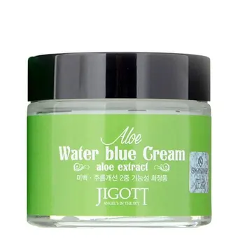 Nomierinošas atjaunot sejas krēms ar aloe vera ekstrakts jigott aloe ūdens zils krējuma, 70 ml