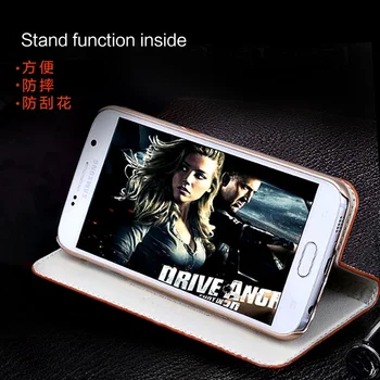 Īsta Āda Flip Case For Samsung A50, A70, Ņemiet vērā, 9 8 10 Kartes Slots Magnētisko gadījumos, Samsung s8 s9 plus s7 Malas tālruņa Vāciņu