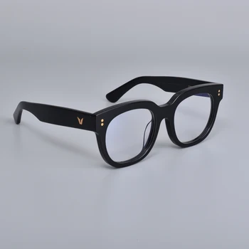 Zilā Gaisma Pretbloķēšanas Brilles maigu UNA.C Optiskās Brilles Rāmis Acetāts Brilles Lasīšanas brilles Sievietēm un Vīriešiem, Briļļu Rāmji