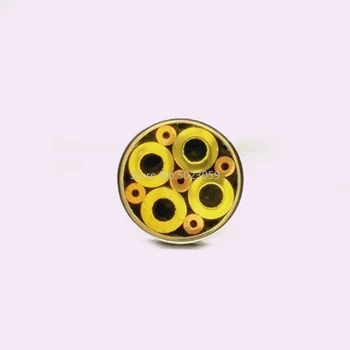 5mm Diametru DIY Naža Kātu Mozaīkas Pin Kniedes 9cm Garums Nagu Misiņa Caurule+tērauda Caurules #502
