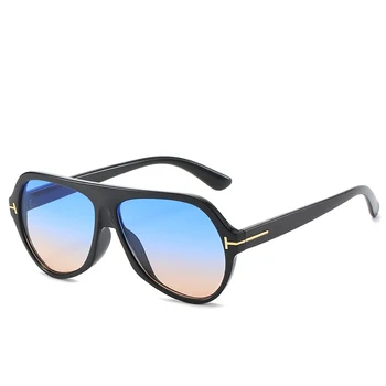 Modes Saulesbrilles Zīmolu, Dizainu, Vintage Sievietes Vīrieši Slīpums Saules Brilles UV400 Sunglass Toņos Briļļu gafas de sol