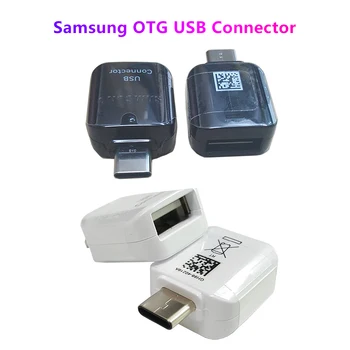 Oriģināls Samsung OTG TypeC USB Savienotāja Kabeļa Adapteris C Tipa USB-C Pārveidotājs S8/9 Note8/9/10/20 Cilnes S2/S3/S4/S5e/S6/Lite/S7
