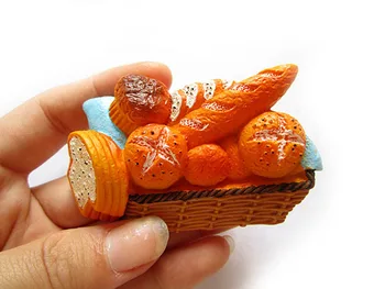Japanes 3d Sveķu Simulācijas Pārtikas Ledusskapis Magnētisko Maizes, Dārzeņu, Tomātu Kapāšanas Kuģa Ledusskapis uzlīmes Virtuves Dekori