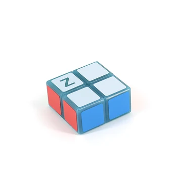 ZCube 1x2x2 Pārredzamu Magic Cube Profesionālās Izglītības Stickerless Neo Cubo Magico Puzzle Funnt Rotaļlietas