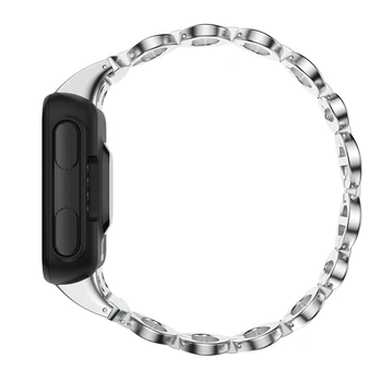 22mm Smartwatch Nerūsējošā Tērauda Watchband par Garmin priekštecis 35 30 Skatīties Piederumi Ovālas formas Pulksteņu Siksniņu Rokassprādze