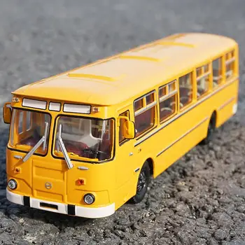 1:43 Mēroga Sakausējuma Autobusu VUM LIAZ 677m Autobusu Simulācijas Metāla Diecasts Rotaļu automobiļi Augstas Kvalitātes Auto Modelis, Rotaļlietas Bērniem, Bērnu Dāvanu