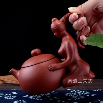 Yixing Tējkannas Ķīniešu Roku Darbs Xi Shi Tējkanna Autentisks Zisha Tējkannu Violetā Māla Pods Kung Fu Tēju Komplekts
