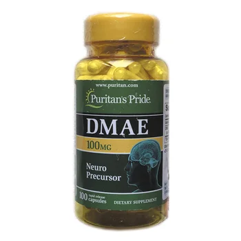 Bezmaksas Piegāde DMAE 100 mg Neiro Prekursoru 100 gab