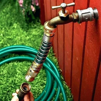 Anti lieces ūdens cauruļu kopīgu dārza ūdens savienotājs šļūtenes kopīgu converter pavasara šļūtene, šļūtenes anti vērpjot aizsargs