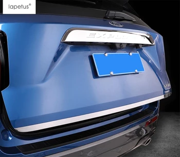Nerūsējošā Tērauda Piederumi Ford Explorer 2020 2021 Aizmugures Bagāžnieka Tailgate Apakšā Vāku, Sloksnes Vāka Apdare Ārpuse Pielāgošanas Komplekts