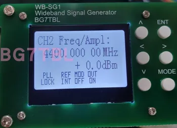 Ar BG7TBL WB-SG1 9K-4.4 G/1 hz-200M Signālu Ģenerators -40dBm~+13dBm augstfrekvences RF Mikroviļņu