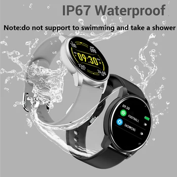 Zl01s Pilna Touch Screen Smart Skatīties Asins Spiediena, Skābekļa Monitors Smartwatch Vīrieši Sievietes Sirds Ritma Noteicējs Ūdensizturīgs Skatīties Ip67