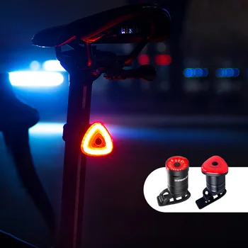 LEADBIKE Velosipēdu Smart taillight Auto Start/Stop Bremžu Uzrādi Velosipēds Aizmugures Gaismas IPX6 USB Uzlādējams Led ar Velosipēdu Astes Gaismas