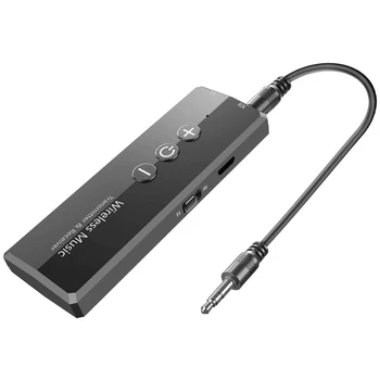 Bluetooth 5.0 4.2 o Uztvērējs, Raidītājs 3 1 3,5 MM Jack USB Stereo Mūziku ar Bezvadu Adapteri, lai Auto TV MP3 PC