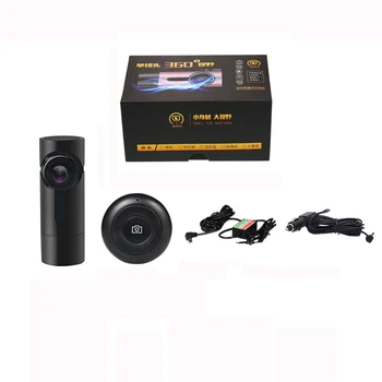 G6 Dash Kameras WIFI Automašīnas DVR 360 grādu Platleņķa Full HD 1080P Nakts Redzamības Auto DVR Dash Cam video ieraksts