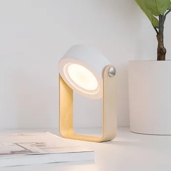 Salokāma Pieskārienu Regulējamas Lasījumā LED Nakts Gaisma Pārnēsājamas Laternas Lampas, USB Uzlādējams, lai Bērniem, Bērniem Dāvanu Guļamistabas Gultas