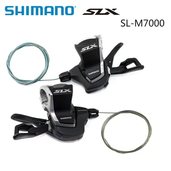 Shimano SLX SL M7000 Pārslēdzēju Rapidfire Plus Pārslēgšanas Sviru kalnu velosipēds 11-ātruma 2x11 ātrums M7000 Derailleurs MTB velosipēdu piederumi