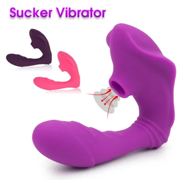 Dzimums Klitora Sūcējs Dildo Vibrators Sievietes Klitora Stimulators Vibrators Mutvārdu Blowjob Clit Stimulators Maksts Nepieredzējis Vibratori