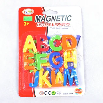 3D Plastmasas Uzlīmes baltā tāfele Mācību Mācību Agrīnās Izglītības Alfabēts Bērniem, Ledusskapis Magnēti Krāsains Bērnu Magnētiskā Rotaļlieta