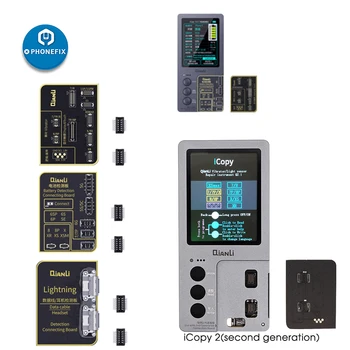 QIANLI iCopy Plus ar Akumulatoru Valdes iPhone 7 8 X XR XS MAX 11 Pro Max LCD/Vibrators Pārsūtīt Displejs/Touch PROM Remonts