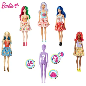 Sākotnējā Barbie Krāsu Aklums Kaste Gaismas Caurule Kleita Bikses Kleita Lelle Māja Piederumi Meitene Princese Bērnu Dāvanu Rotaļlietas Bebe Atdzimis