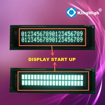 KH202MDA2-1 Vakuuma Luminiscences Displeja Modulis VFD Ekrāns