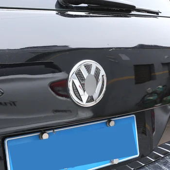 Rea Oglekļa Šķiedras 3D Uzlīmes, Aizmugures Durvju Logo Volkswagen Touareg 2011-2018 Ārējo apdari Piederumi 6pcs