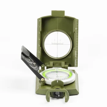 1 Gab. Profesionāls Kabatas Militāro Kompass Metāla Clinometer Pārgājienu Redzamība Kempings Āra Instrumenti, Piederumi Mājas Piederumi