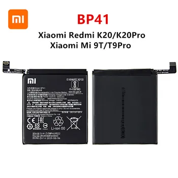 Xiao mi Oriģinālā BP41 4000mAh Akumulators Par Xiaomi Redmi K20 K20 Pro / Xiaomi Mi 9T T9 Pro BP41 Tālruņa Baterijas Nomaiņa