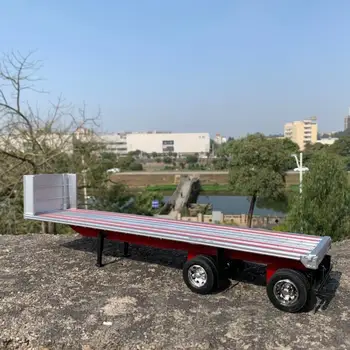 39cm 1:32 mēroga kravas automašīnas modelis modifikācija Skatuves piederumi piekabes, auto transportlīdzekļu satiksmes transporta displejs plastmasas rotaļlietas, dāvanas