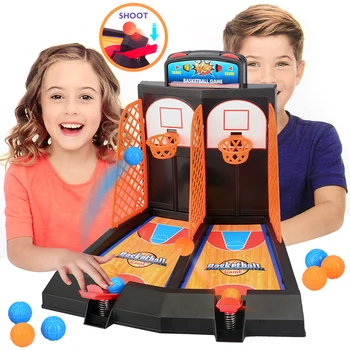 Dubultā Pirkstu Kaķene Basketbola Spēle Interaktīvā Spēle Mini Basketbolā Tiesa Puzzle Board Spēles Funny Rotaļlietas Zēniem Meitenēm