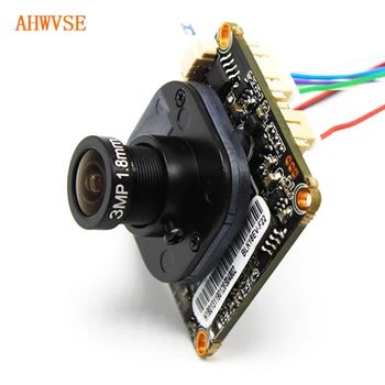 AHWVSE 1,8 mm platleņķa IP Kameras Modulis Valdes 1080P 720P IP Cam XMEye ONVIF P2P Kustības detektors app
