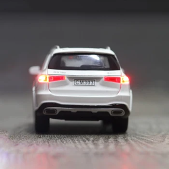 1:32 augstas simulācijas gls580 gle automašīnas modelis apvidus auto suv automašīnu dekorēšana modelis rotaļlietas bērniem dāvanas