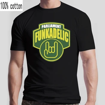 Parliament Funkadelic Īsām Piedurknēm T Krekls Melns Kokvilnas Pilna Izmēra Mums Lielgabarīta Tee Krekls