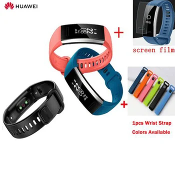Sākotnējā Huawei Band 2 pro B29 B19 Aproce Monitors Fitnesa 50m Peldēt Ūdensizturīgs Bluetooth OLED joslas vīrietis, sieviete