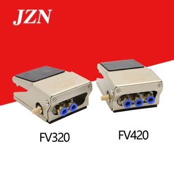 Pneimatiskās kāju vārsts foot switch FV320 divu pozīciju četras vai piecas, izmantojot FV420 cilindru atpakaļgaitas kontrolieris pūst putekļus vārsts