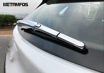 Par Hyundai Kona Kauai 2017 2018 2019 2020 Chrome Aizmugures Logu Tīrītājs Vāka Apdare Vējstikla Mazgāšanas Sloksnes Piederumi Car Styling