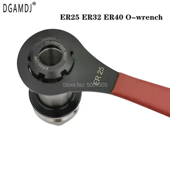 CNC ER25 ER32 ER40 riekstu uzgriežņu atslēga O atslēga ER riekstu collet virpas, frēzēšanas instruments, īpašu atslēgu, lai pievilkšanas uzgrieznis