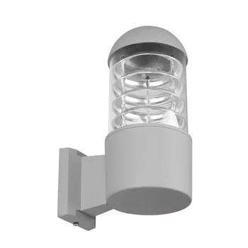 Ūdensizturīgs Alumīnija Stikla Abažūrs LED Sienas Gaismas Ķermeņi, IP65 Sienas Lampa E27 Ligzdas AC 85-240V Āra Apgaismojums Bez Spuldzes