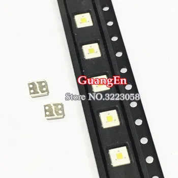 100GAB LM LED Apgaismojums Flip-Chip LED 2.4 W 3 V 3535 Cool balta 153LM SAMSUNG LED LCD Backlight TV Piemērošanu