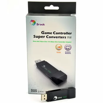 Brook USB Kontrolieris Pārveidotāja Adapteris priekš XBOX 360 XBOX VIENU izmantot Xbox360 Vadu Kursorsviru Gamepad Microsoft XboxOne