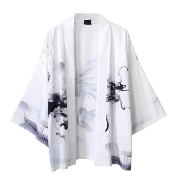 Kimono jaka vīriešiem Japāņu obi vīriešu yukata vīriešu haori Japāņu samuraju apģērbs tradicionālā Japāņu apģērbi