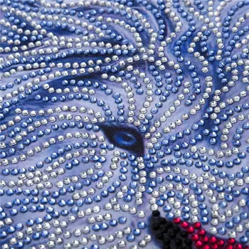 5d DIY Dimanta Izšuvumi Īpašas Formas Dimanta Krāsošana Spīdīgu Cross Stitch Priekšstatu par Rhinestones Lauva Dimanta Mājas Apdare