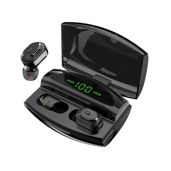 XG20 TWS Bluetooth 5.0 Austiņas LED Displejs Ar 1800mAh Lielu Jaudu Binaural Zvanu Mini Ūdensizturīgs Austiņas