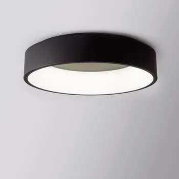 Griestu LED Gaismas Ēdamistabas Virtuves Aprīkojums Gredzenu Modern Black Guļamistaba Apgaismojums Iekštelpu Mājas Apdare Plafon Lampas Spīdumu